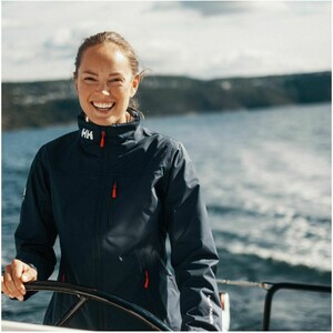 2024 Helly Hansen Womens Mid Layer Crew Jacket Navy 30317